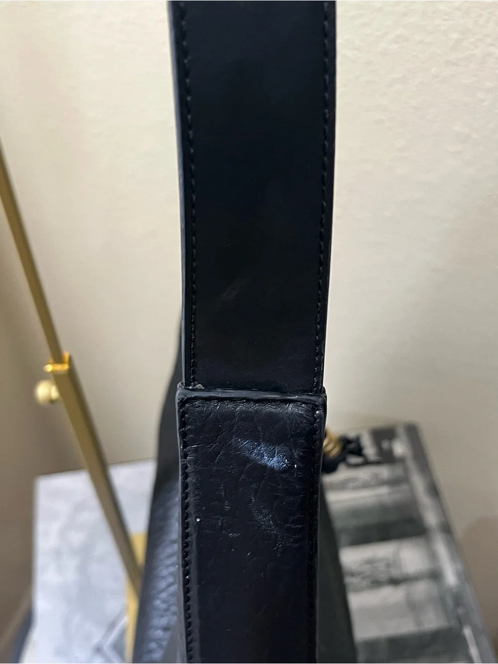 Classic Black Leather Hobo Shoulder Bag - Sleek Everyday Beautiful bag!!!